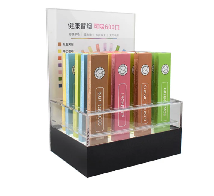 Acrylic Display Stand Rack with Customized Logo Design