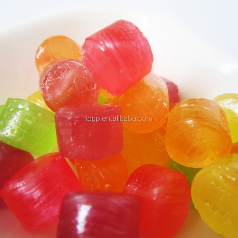 Automatic China small sweet fruit candy forming hard candy making production line