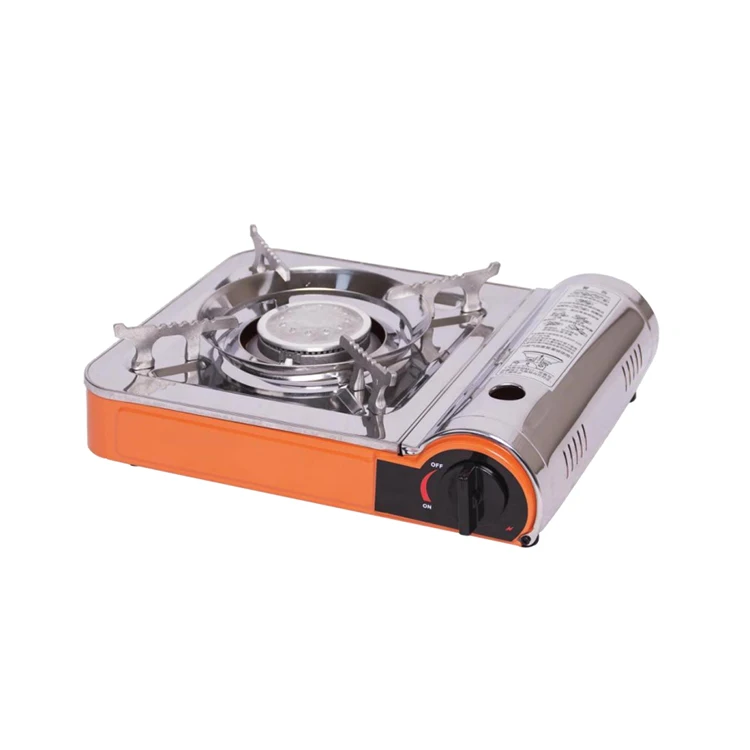 Корейский антипригарный гриль для барбекю Stovetop сковорода с газовой горелкой приготовления пищи портативная Кассетная печь чехол переноски кемпинга на открытом воздухе