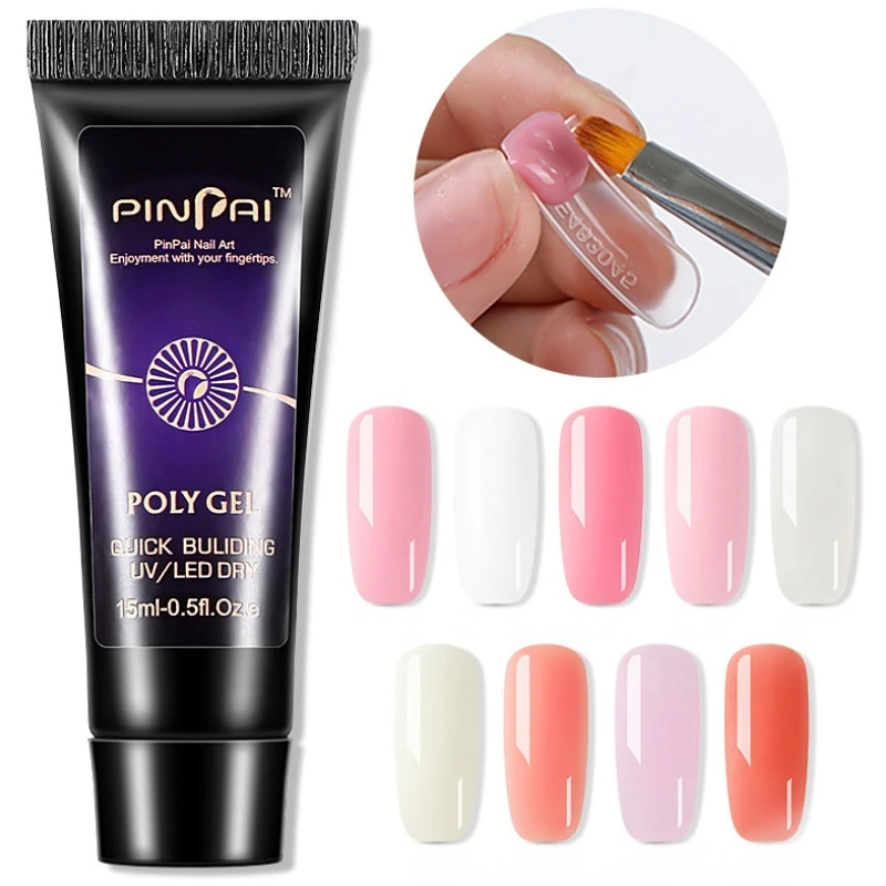 
Nail Lengthening Glue UV Solid Quick Lengthening Crystal Model Glue Nail Phototherapy Crystal Glue 15ml 