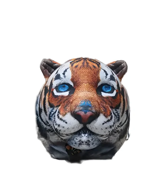Inflatable Building decoration advertising giant inflatable tiger head animal