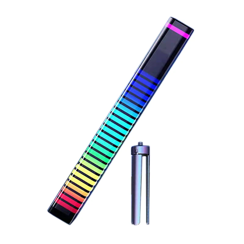 New Arrival RGB Gaming Music Led Bar Wireless APP control Sound Activated Pickup Rhythm Light