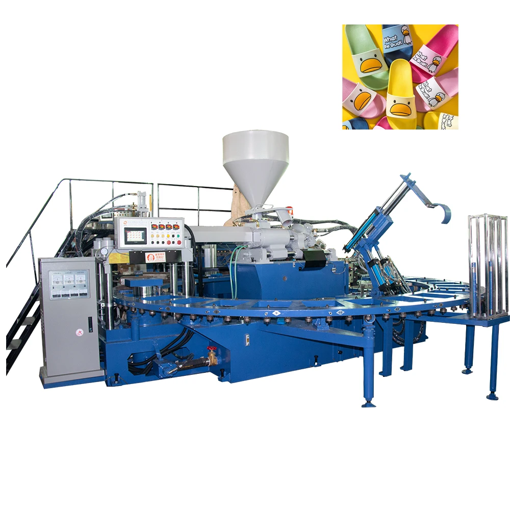 Высокопроизводительное оборудование для защиты окружающей среды, детская машина для производства сандалий из ПВХ, тапочки из ПВХ, литье под давлением