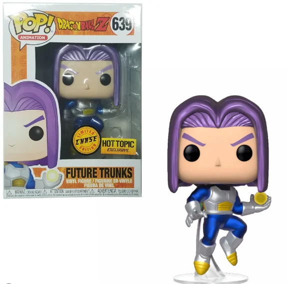Funko POP dragon-Z 639 Future Trunks Collectible Gift Model Toys Vinyl doll Action Figure with box for kid