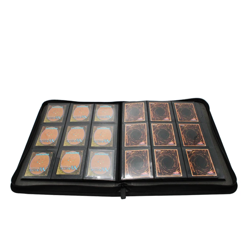 Card Album Compatible with Game Cards, Card Holder, Binder Cards Album Book Best Protection Trading Cards