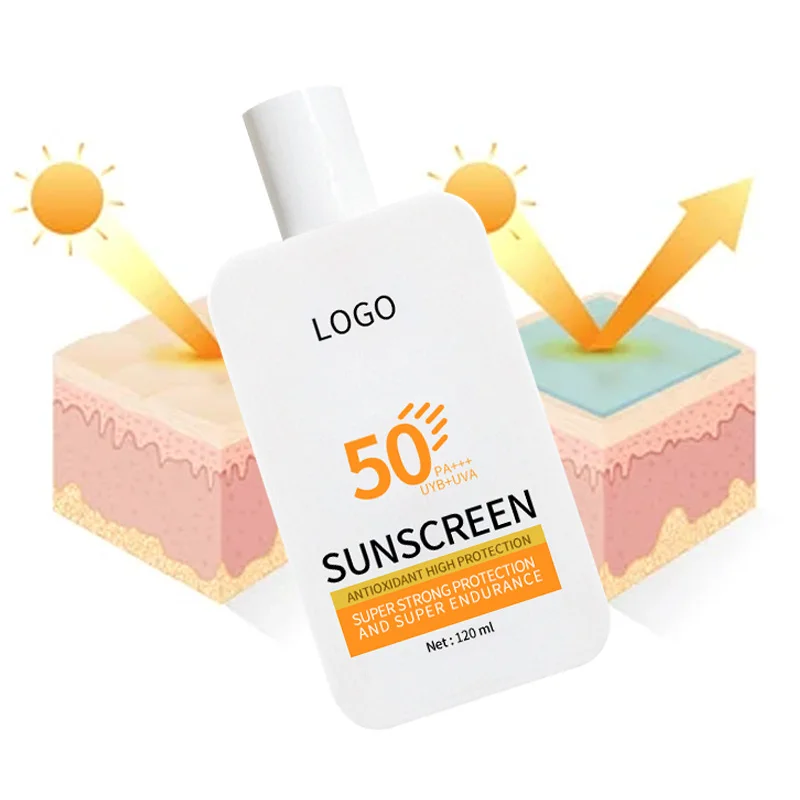 Sunshine Day All Organic SPF Moisturizer Ultra Light Dry Oil Free Ultra Sunscreen Function Waterproof Sunscreen For Face