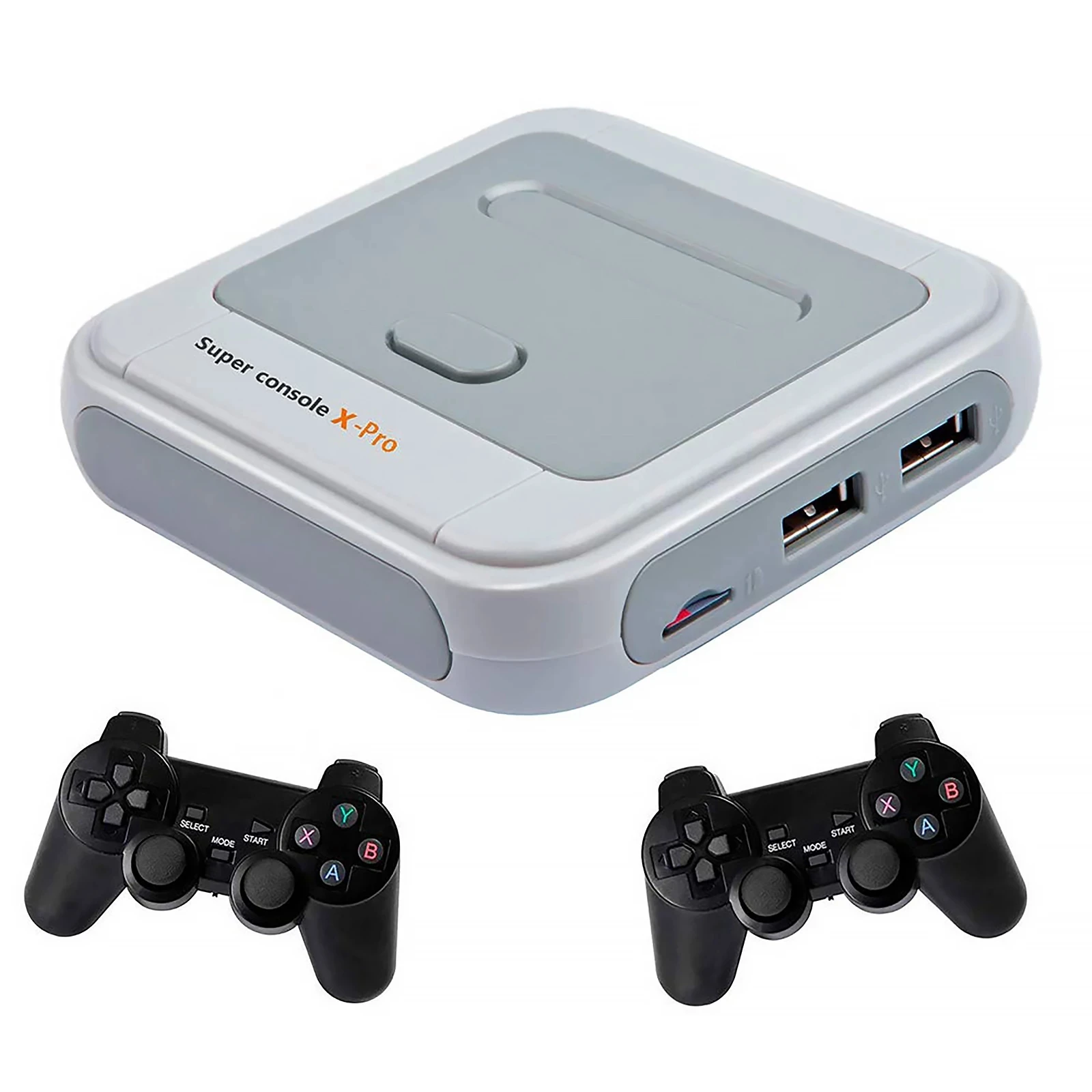  4K Mini Video Game Console With 50000 Retro Games Super X Pro For PSP/PS1/N64 Dual System TV Player 2