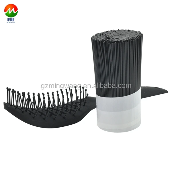 High quality nylon 6 66  bristle dyeing high temperature heat resistance hair comb hair brush filament