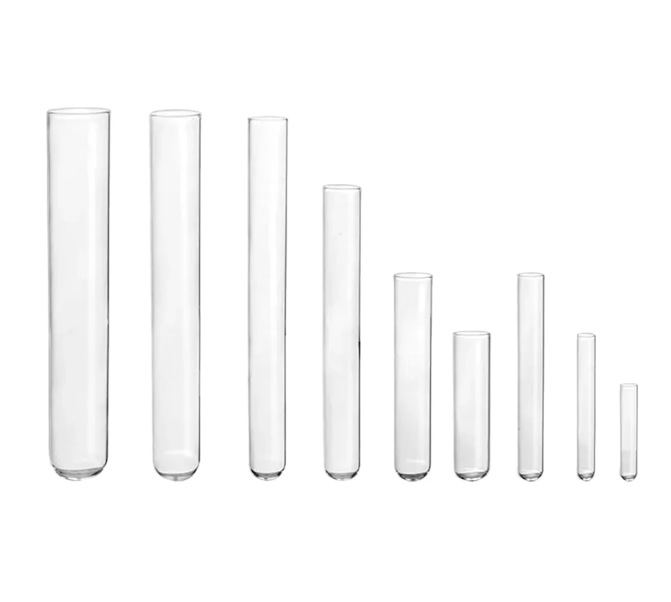 Medical Disposable Transparent PS Plastic Test Tube