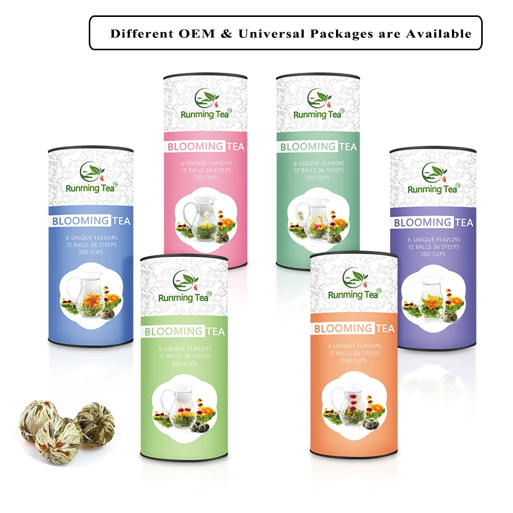 Organic Chinese Lily Chrysanthemum Lotus Flower China Dragon Blooming Tea