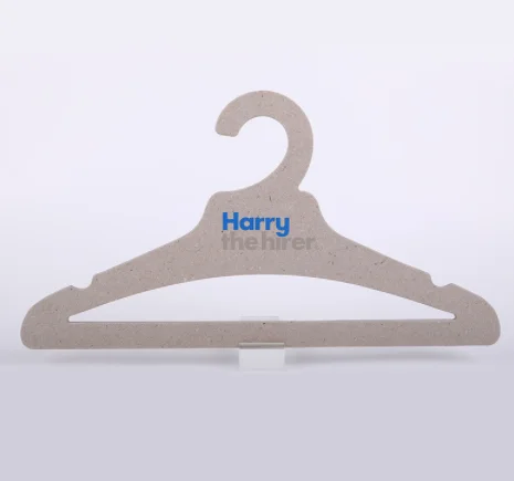 NEW Cloth Hanger customized luxury  suitshanger/Natural Recyclable Space Saving Cardboard Hanger