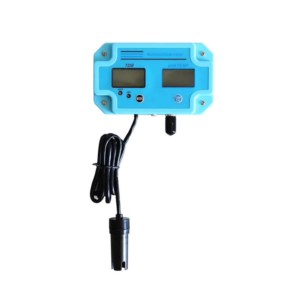 
Professional 3 in 1 Digital LCD Water Quality Tester Monitor PH TDS Temperature Meter for Aquarium Swimming Pool 