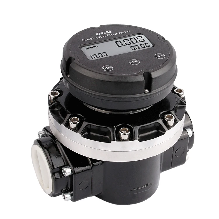High Precision OGM electronic instrument, gear flowmeter for gas station