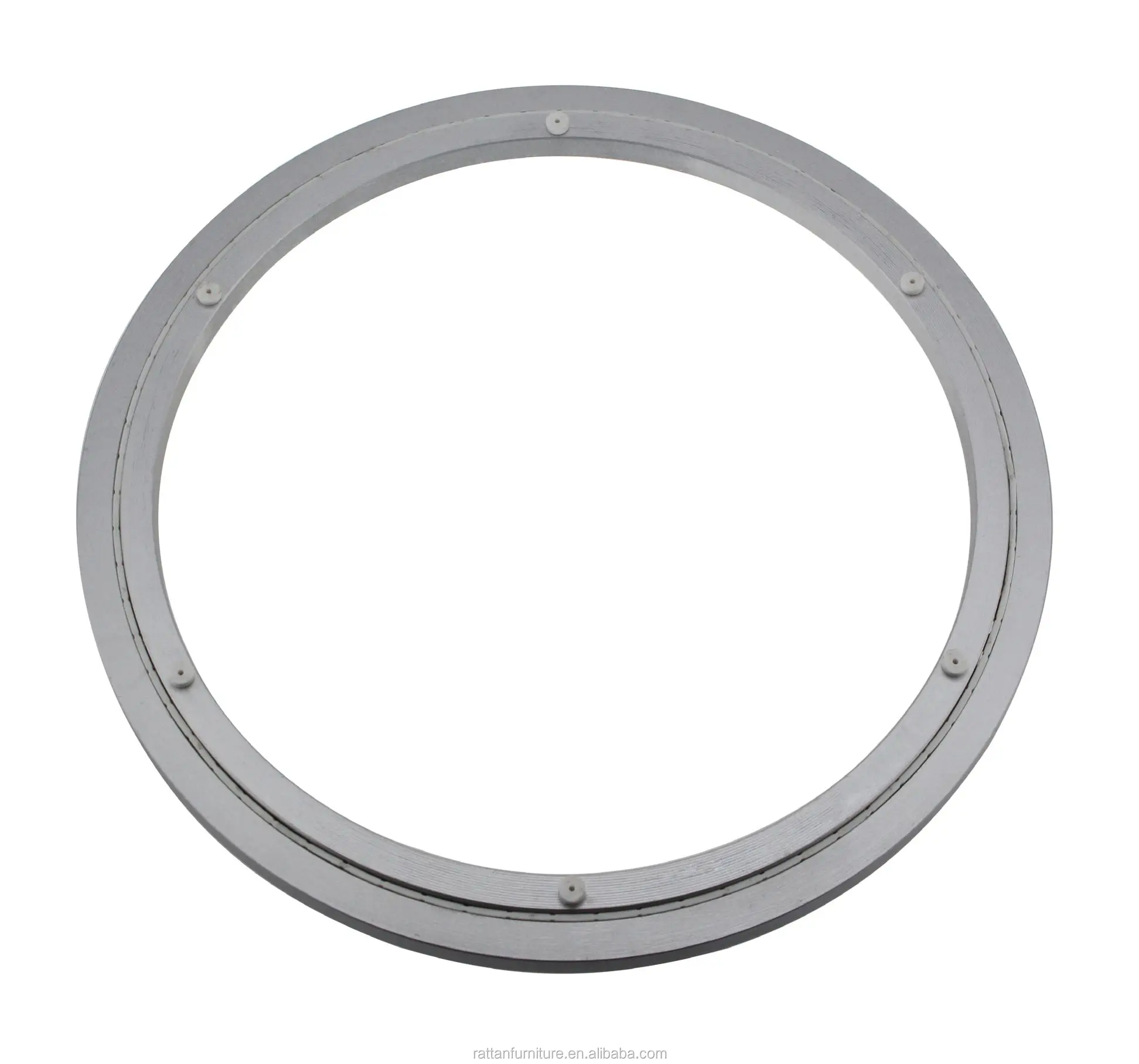 
16' Aluminum swivel plate ball bearing round restaurant lazy susan 