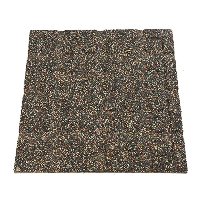 Gym rubber floor mat shock mat indoor floor mat for sound insulation of treadmills/Garage floor tiles rubber