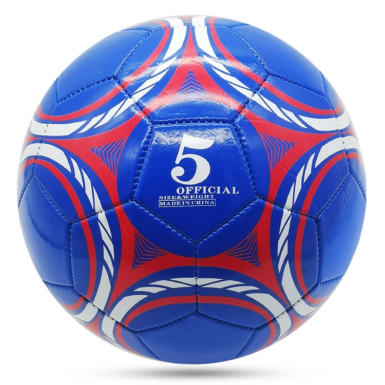 Factory Sell Machine Stitched PVC Cheap Soccer Ball Size 5