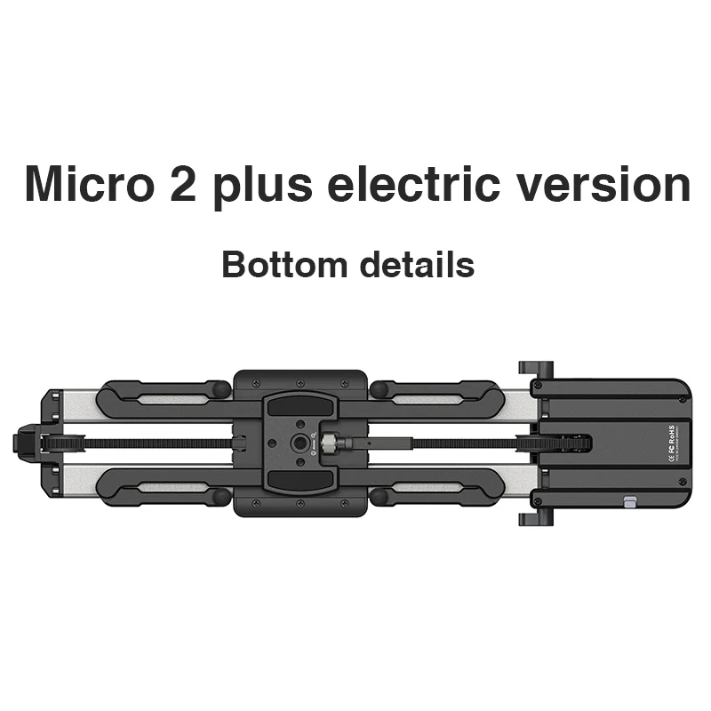 Моторизованный слайдер для камеры Zeapon Micro 2 Plus Бесшумный мотор видео с двойным расстоянием параллельная макро-дорожка