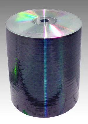 Blank DVD-R 4.7GB 16X 120Min Customized Logo Top or White Ink Jet Printable Surface