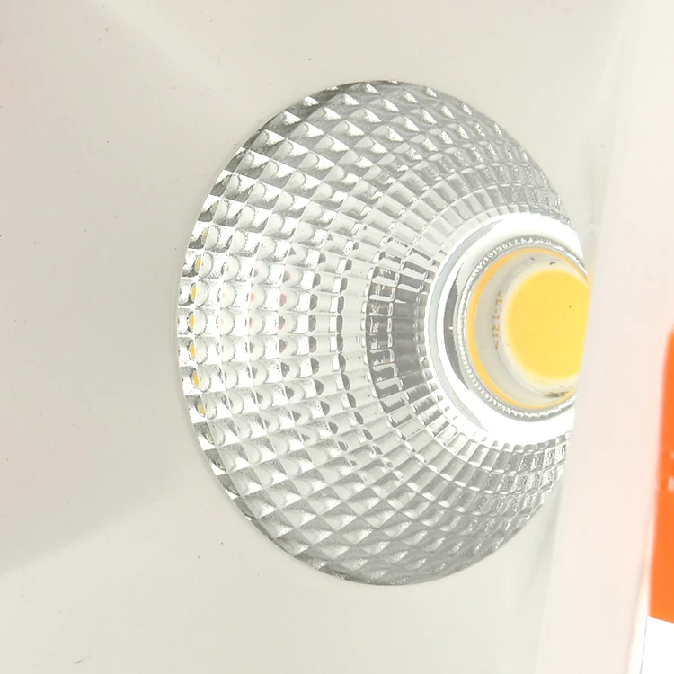 
High efficiency transparent light office shop COB 7w cob LED ceiling spotlights 