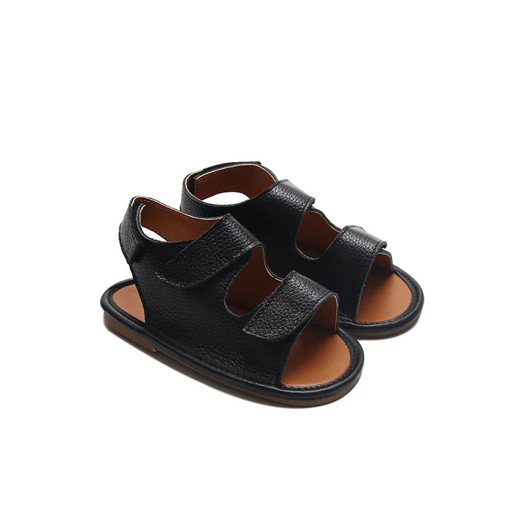 Soft Sole Sandal Baby Feet Floor Shoes Leather Upper Baby Girl Boy First Walking cheap sandalFor Summer