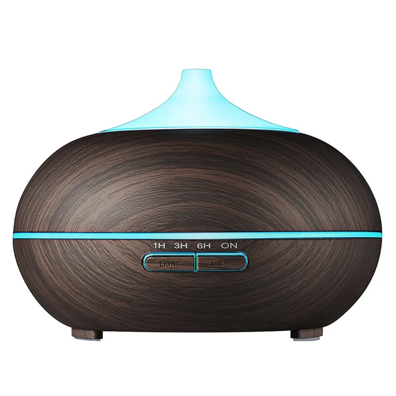 550 мл большой древесины светодиодный humidificadores ультразвуковой Испарительный личное пространство арома-диффузор для эфирных масел паровой увлажнитель