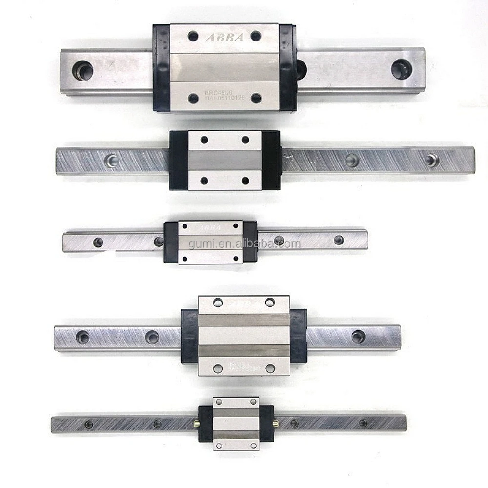 BRC15 Original ABBA BRC 15 A0 BRC15A0 Flange Linear Motion Guide Rail Slider Bearing Linear Runner Block For CNC Machine