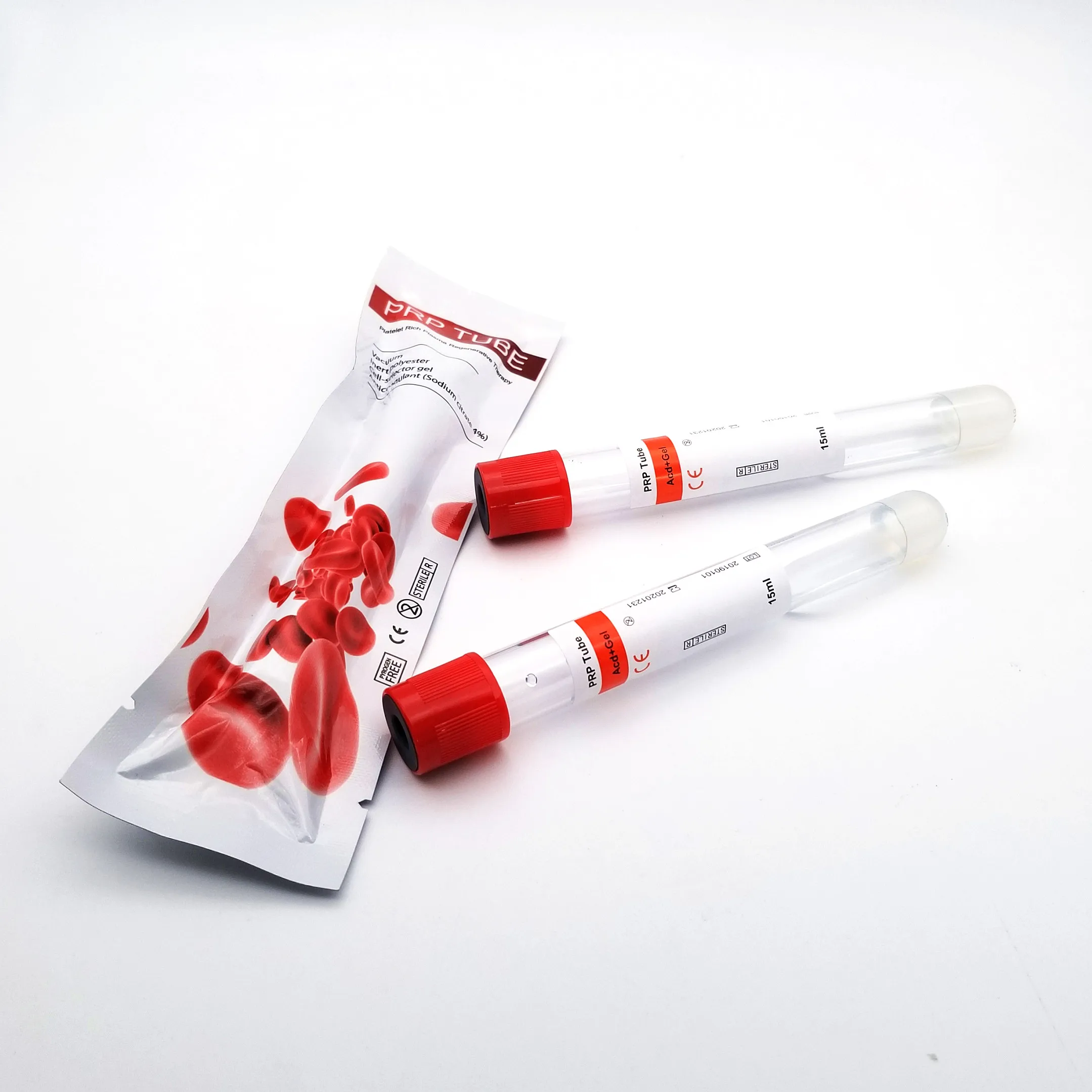 Factory Supplier 15ml pure prp tube acd for aesthetic acd sodium citrate gel wholesale