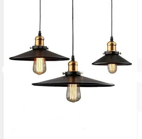 Industrial Style Iron  Pendant Light Little Black Dress Hanging Pendant Lamp For Restaurant