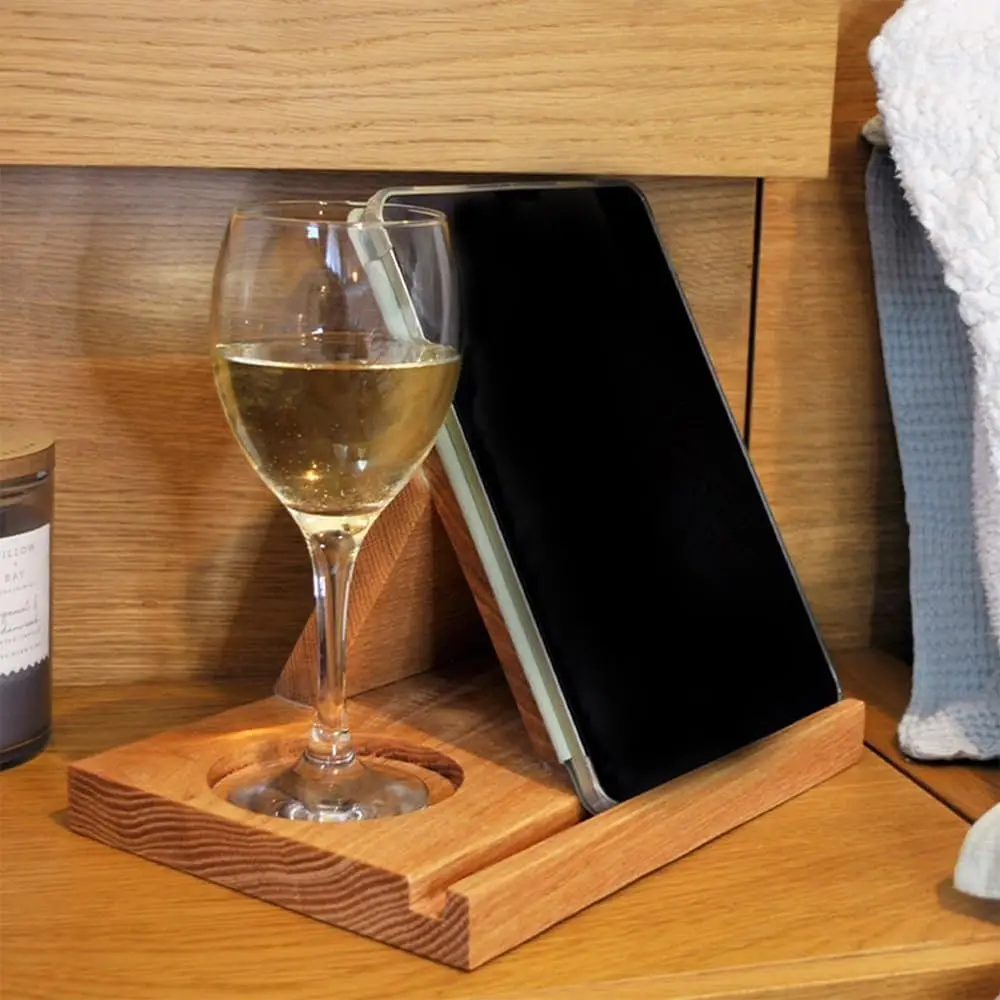 hot Selling Wooden Small Bookshelf Multi Angle Tablet Stand Triangle Book Holder