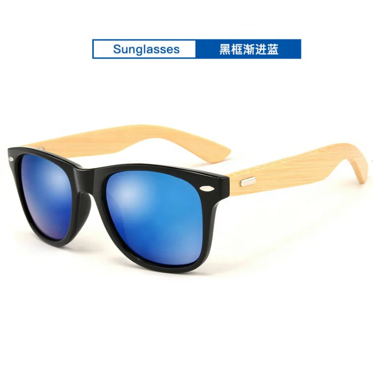 DOISYER New 2019 wholesale plastic sun glasses wood and bamboo sunglasses custom logo mens glasses