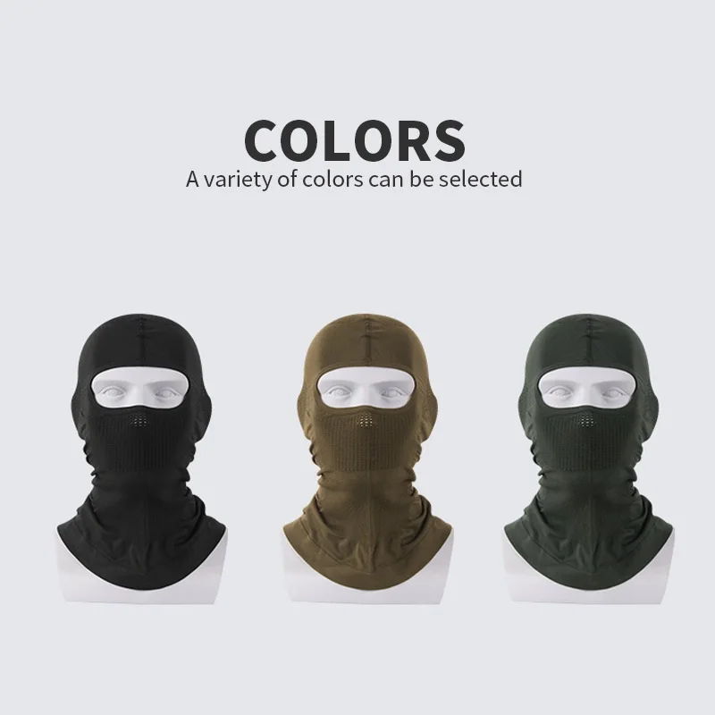 Outdoor UV Windproof Breathable Cycling Balaclava Hats Thermal Full Face Balaclava Beanie For For Motorcycle Ski