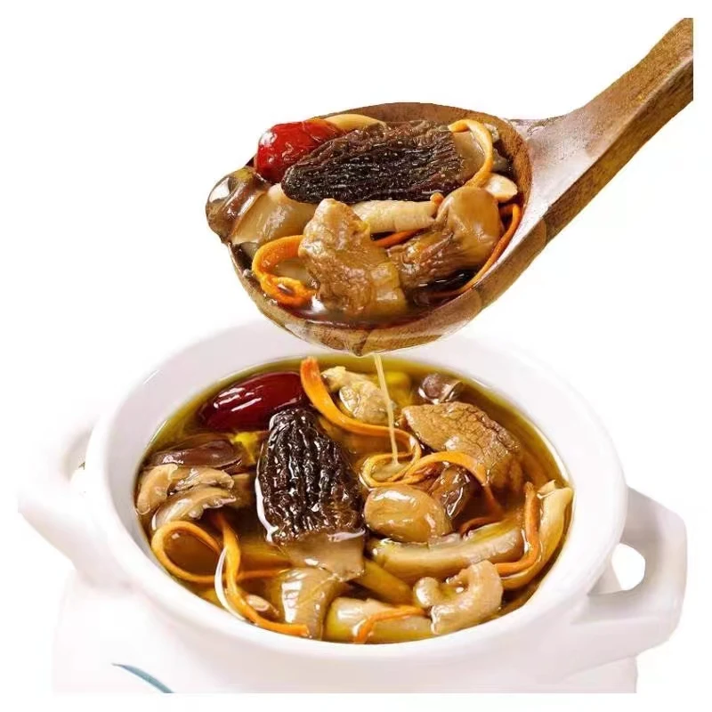 Detan Dry Morel Mushrooms with Vitamin-Rich Collagen Chinese Morel Mushroom