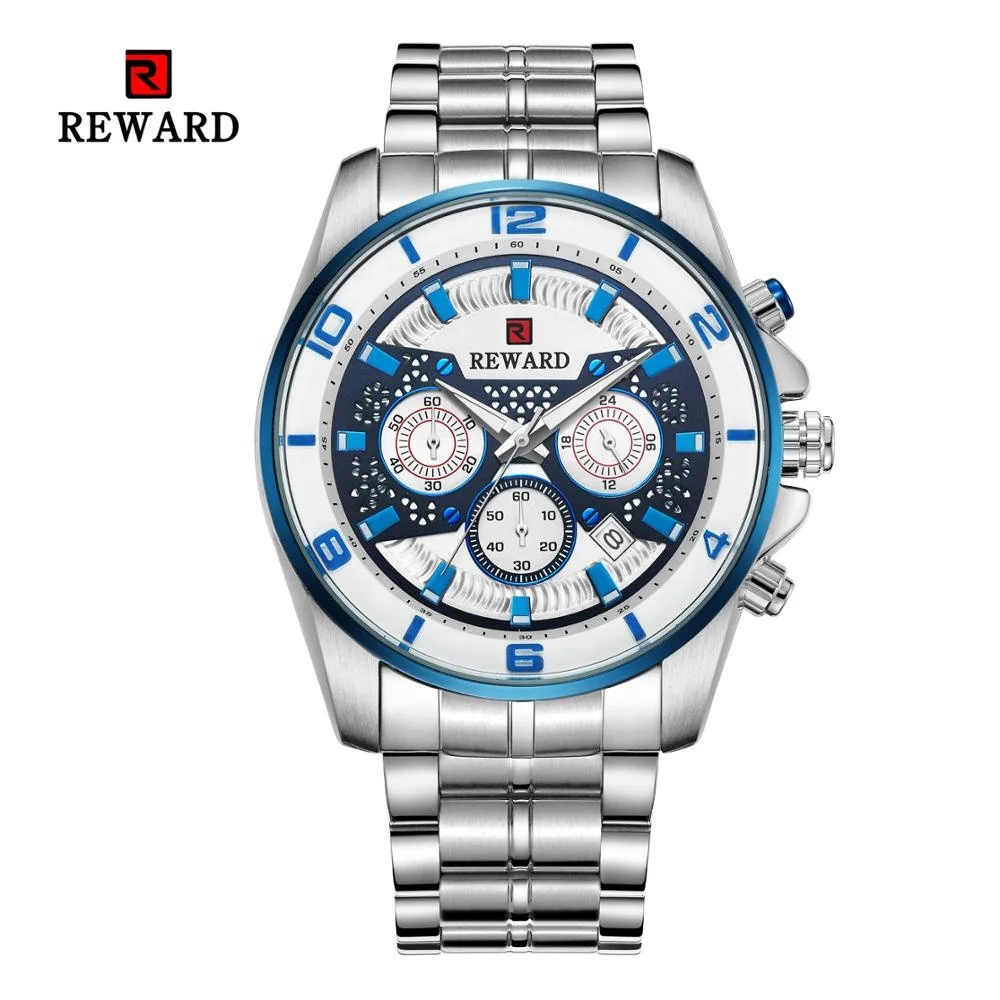 REWARD  New design Superman  watch for mens cheap Stainless steel  hot sell  luxury watches made in china