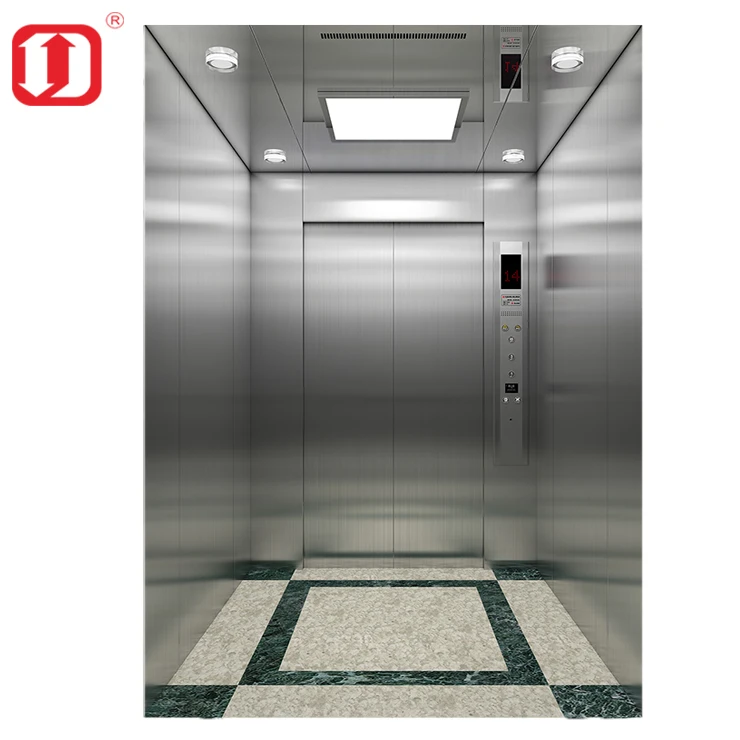 ZhuJiangFuJi Brand Mini Residential Household Elevators Small House Lift 5 Person Residential Home Elevator