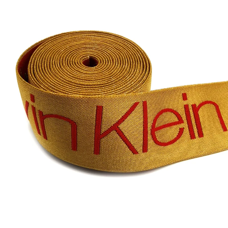 custom design 1.5' Shiny Elastic Band for Boxer Underwear