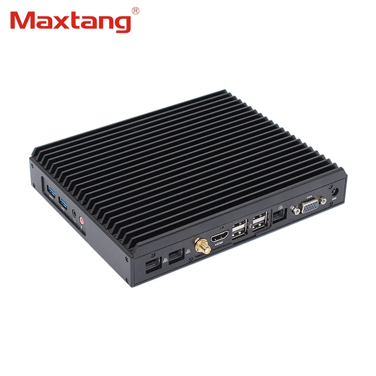 Maxtang Intel Bay Trail Processors based Fanless 2xSO-DIMM DDR3L up to 8GB Embedded Mini pc Gamer Windows