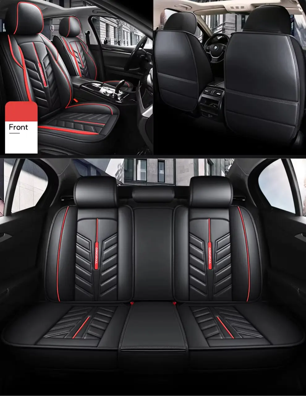High Quality 5 Seats Leather Car Seat Cover For Mazda 3 BL 2005 2006 2007 BK 6 GJ GG CX5 CX3 Accessories