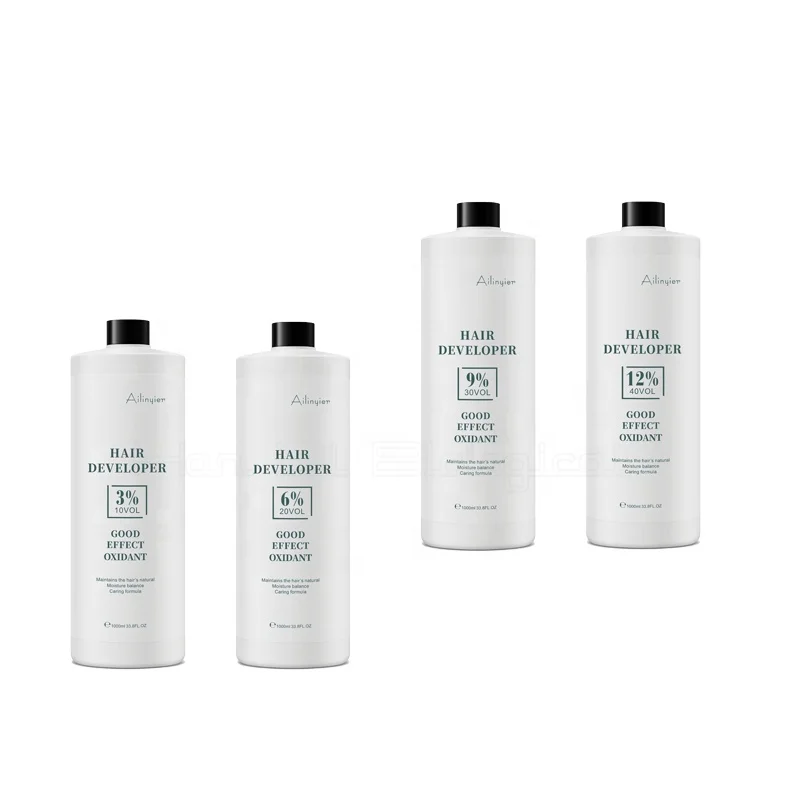 1000 мл высококачественный профессиональный пероксид органический цвет волос с 3%,6%,9%,12% индивидуальный цвет волос окислительный крем