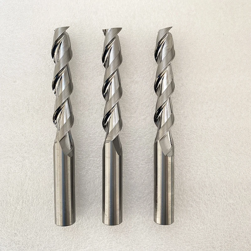 FULLOVE Carbide Milling Cutter Solid Carbide Corner Radius End Mill of Aluminum