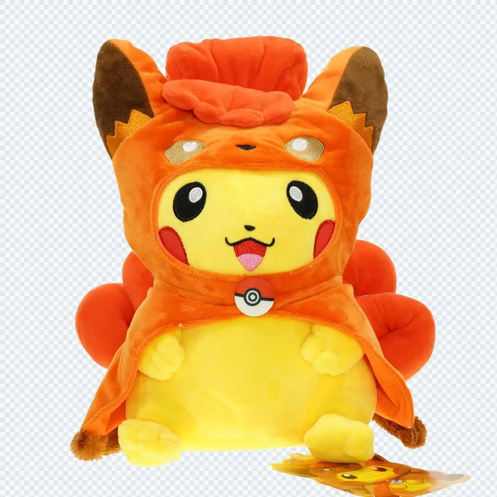 Wholesale Pikachu Ice Vulpix Doll Stuffed Plush Toy Animal Vulpix Plush Toy