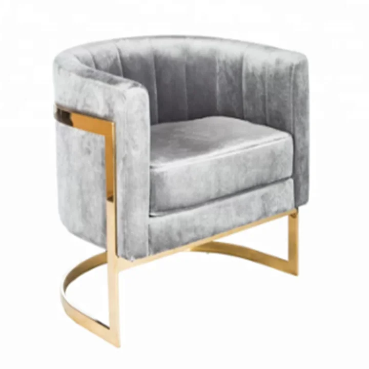 European Style Bertoia Single Sofa Chair Set Leather and Fabric with Plastic for Living Room-Home Furniture Wholesale