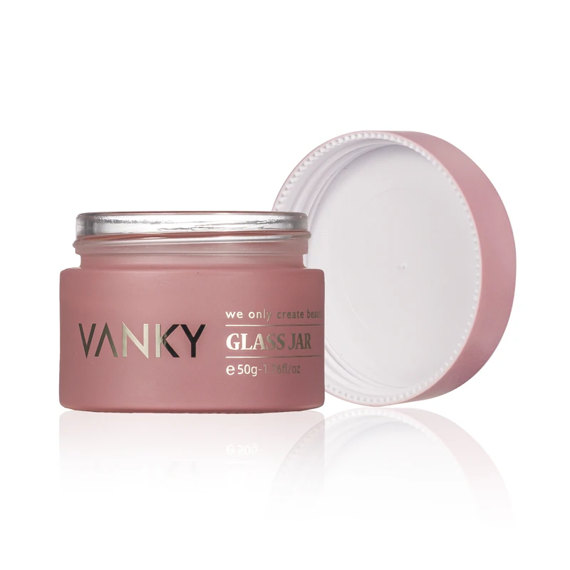 Luxury 30ml 50ml Pink Skincare Cosmetics Packaging Face Cream/lotion Glass Dropper Essential Oil Bottles Cosmetic Bottle Sets