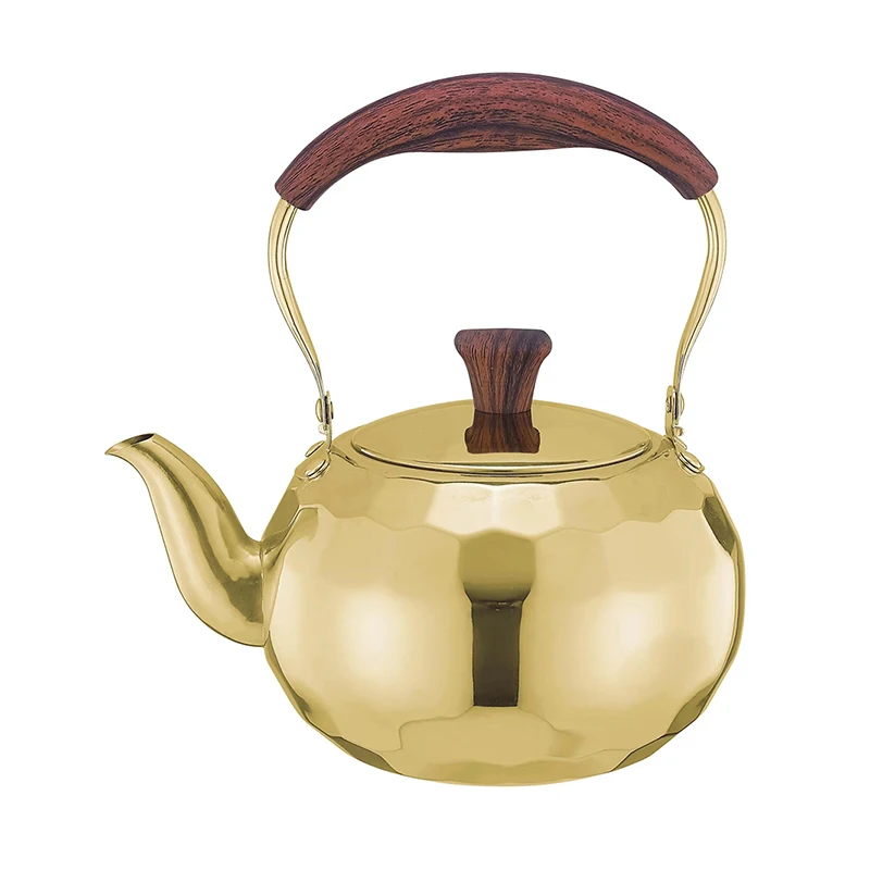 2L Arabic Tea Kettle Traditional Stainless Steel Samovar Tea Kettle Tea Kettle With Infuser