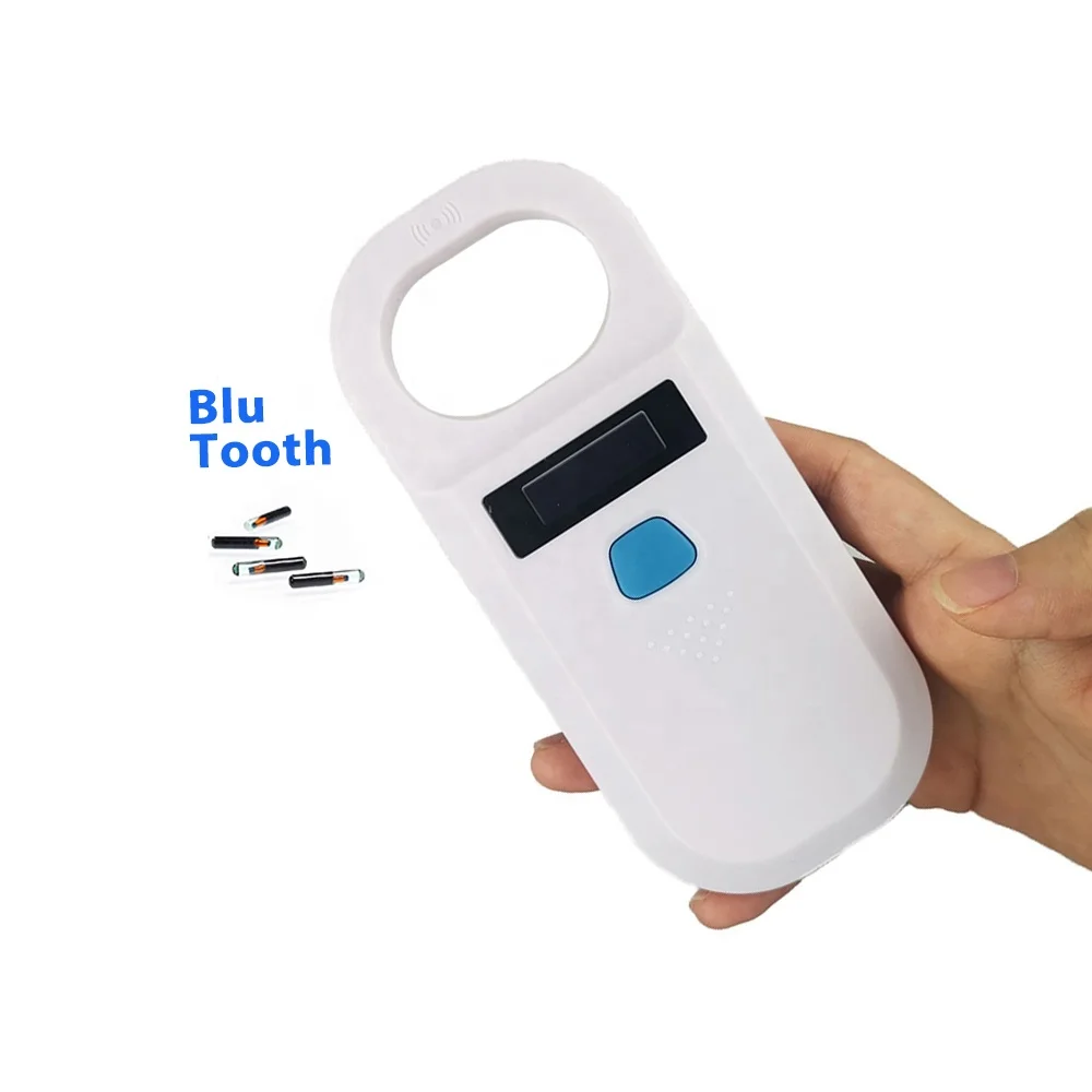 CMRFID pet scanner iso11784/5 fdx-b 134.2khz animal Microchip for pets cat horse dog chip