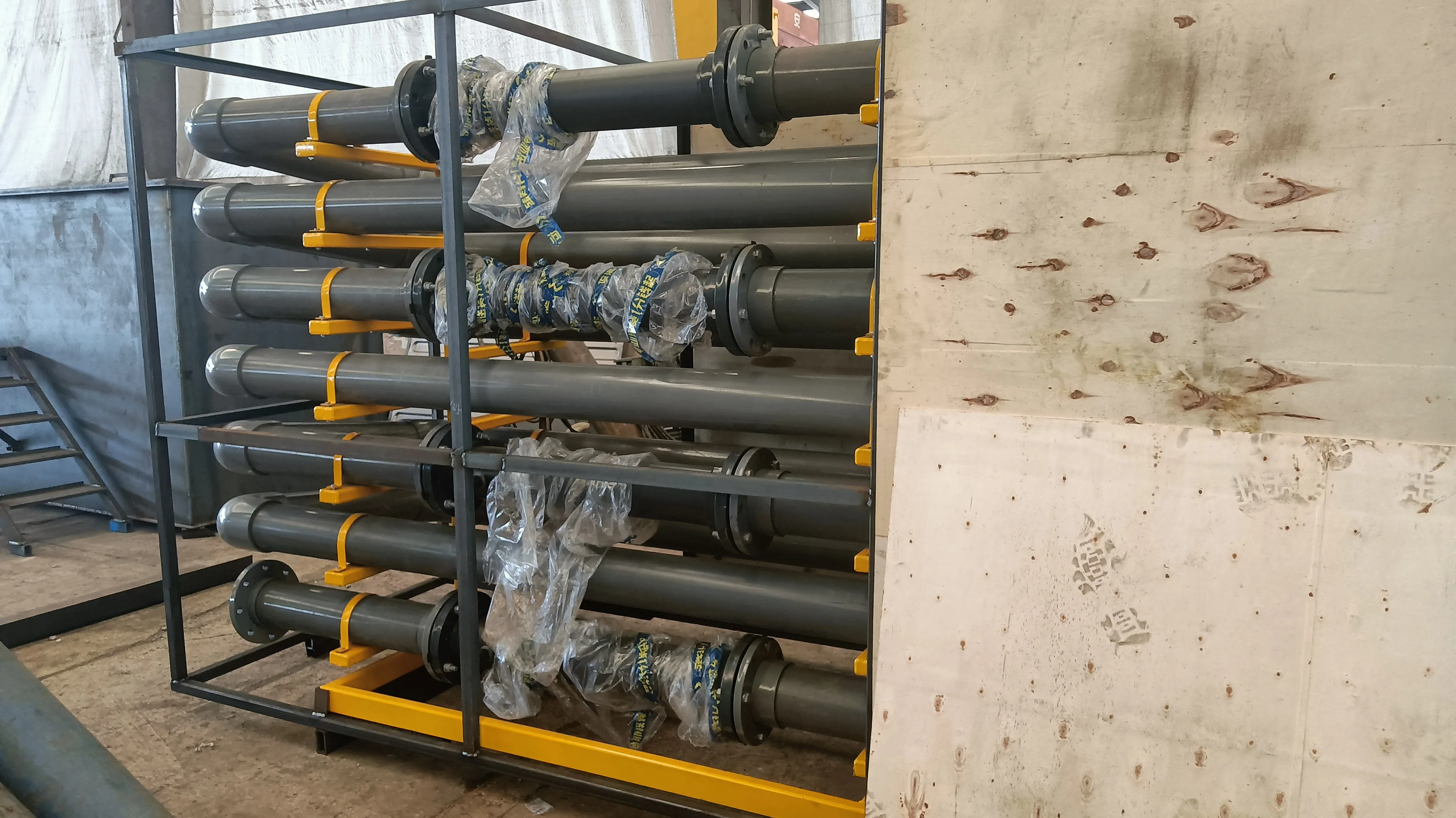 pipeline flocculation and coagulation static mixer pipe