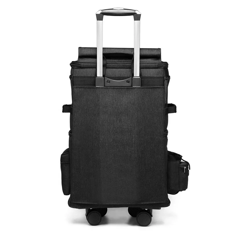 Detachable Pet Trolley Travel Carry Bag Large Waterproof Portable 2In1Pet Luggage Bag Pet Dog Cat Carrier Bag with Wheels