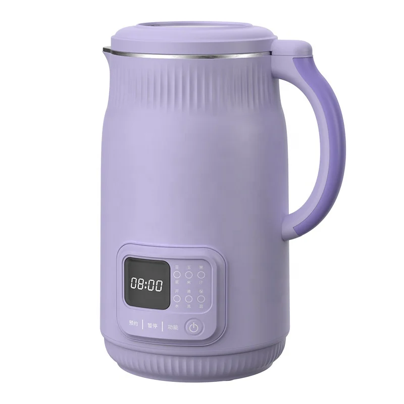 Home touch screen automatic soy milk machine and multifunctional soybean milk machine with no boiling no filtering
