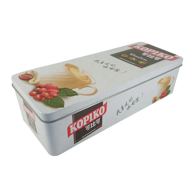 Rectangle Luxury Watch Gift Box Eyelash Packaging Tin Box Custom Logo Cosmetic Storage Box Organizer Coffee Canister