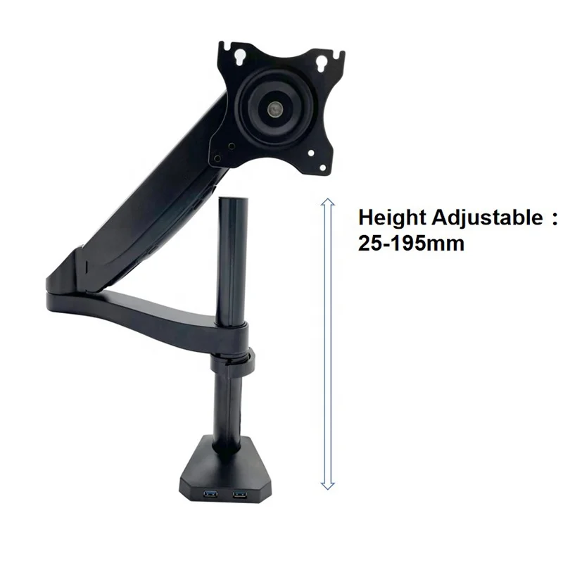 
New Arrival Adjustable Monitor Stand Multi-Screen Aluminum Cheap Monitor Stand Mount 