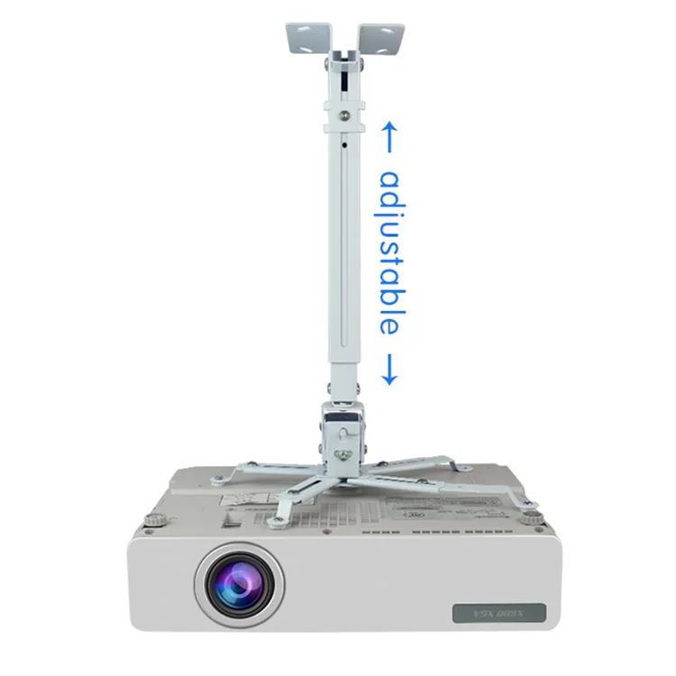 Ceiling Wall Mount For Projector Aluminum Steel Material Projector Ceiling Mount Kit Mount Bracket